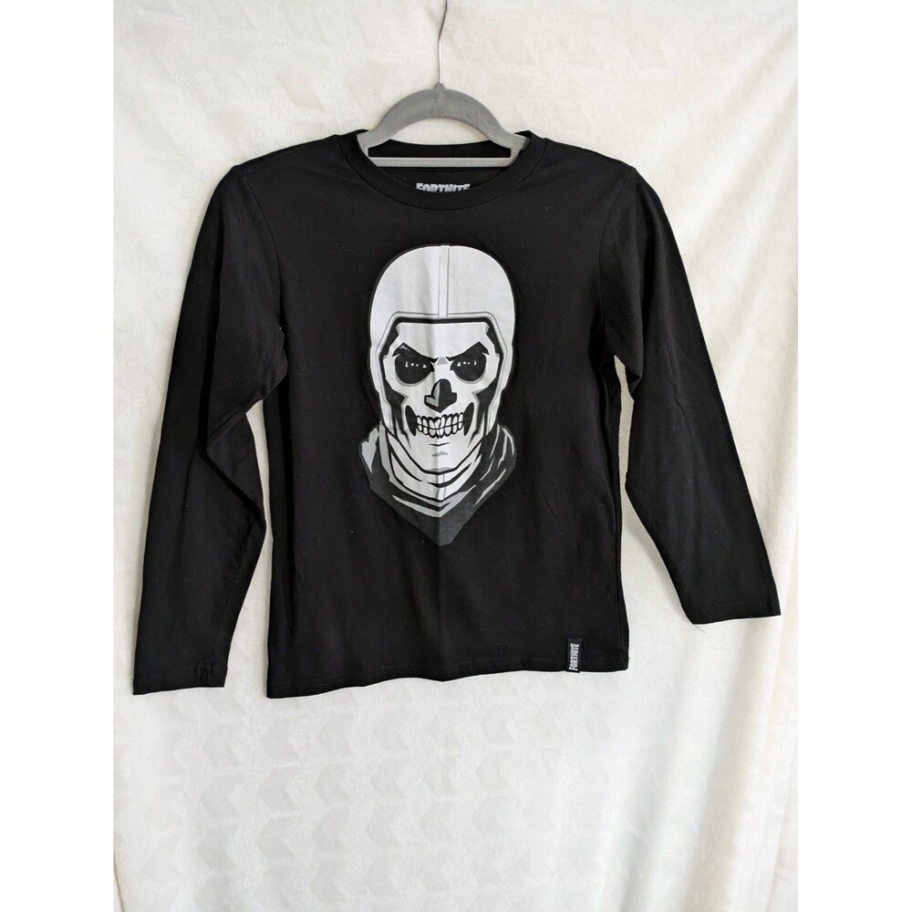 Youth Boy's Fortnite Skull Trooper Tee - Size Large